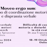 MOVEO ERGO SUM - Disturbo di coordinazione motoria e disprassia verbale