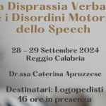 LA DISPRASSIA VERBALE E I DISORDINI MOTORI DELLO SPEECH - Valutazione e trattamento
